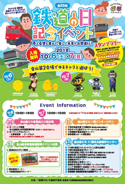 第25回鉄道の日記念イベント 第25回鉄道の日記念イベント