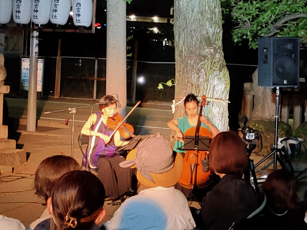 現代音楽のコンサート&映像のインスタレーション 現代音楽のコンサート&映像のインスタレーション