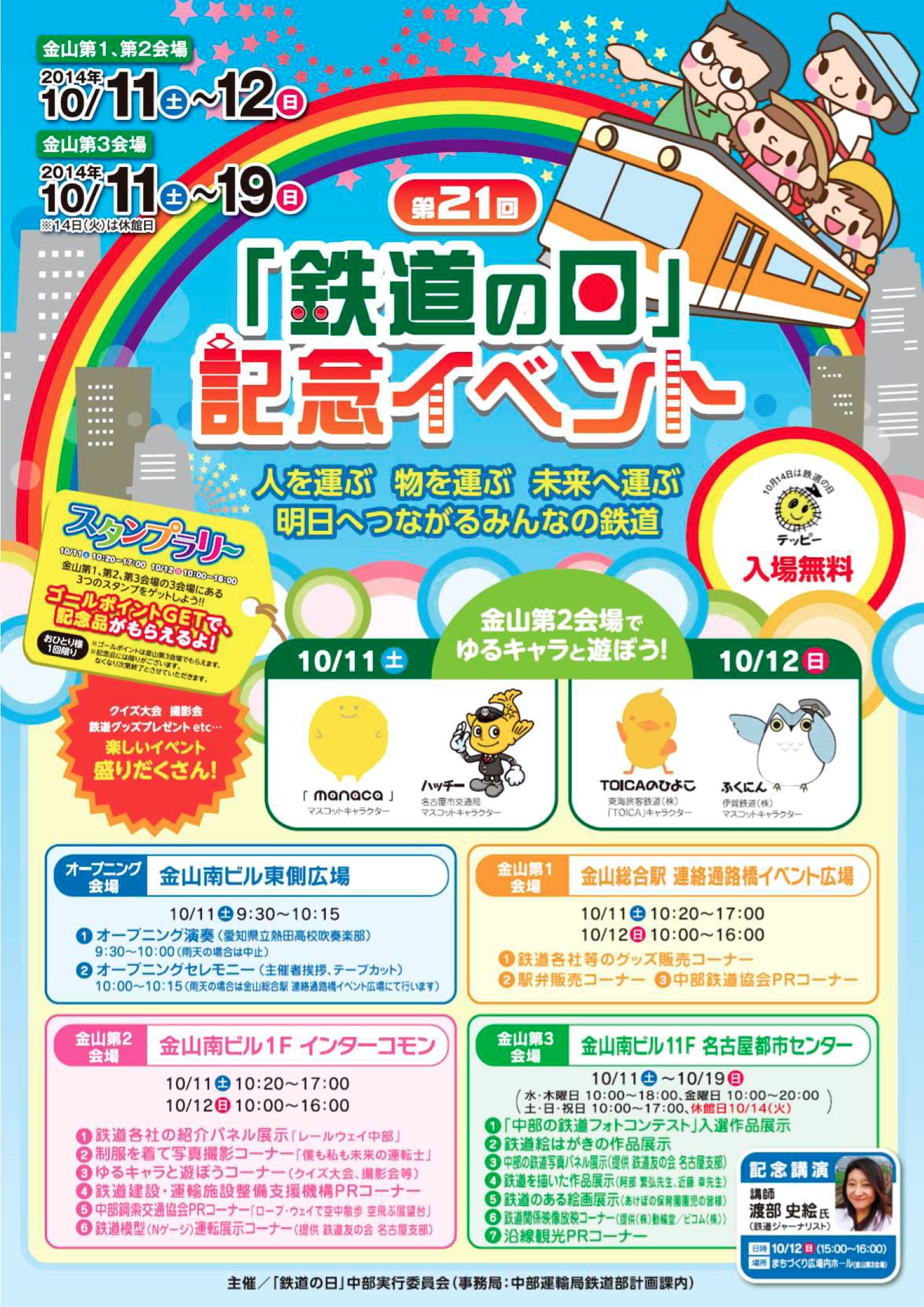 第21回「鉄道の日」記念イベント